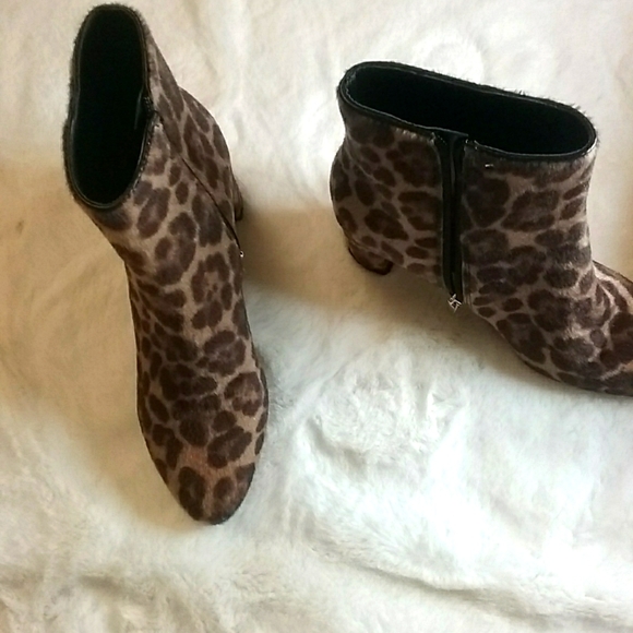 Nine West Shoes - Nine West Cheetah print ankle Boots